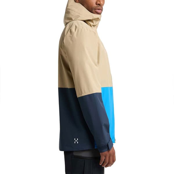 Haglofs Jacka Finch Proof Beige,Blå L Man