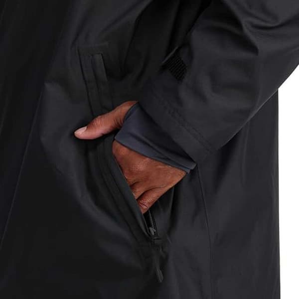 Spyder Hættetrøje Regnjakke Rain Shell Sort XS-S Mand