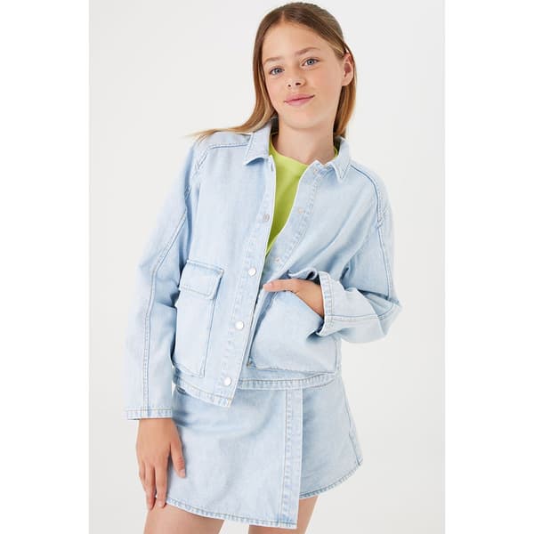 Garcia Denimjacka För Tonåringar N42651 Blå 10-11 Years Flicka