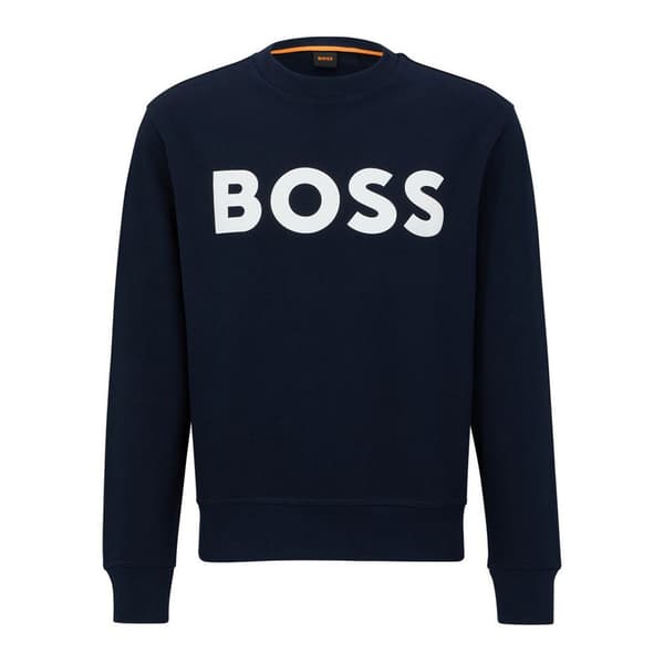 Boss Sweater Webasiccrew 10244192 01 Blå S Mand