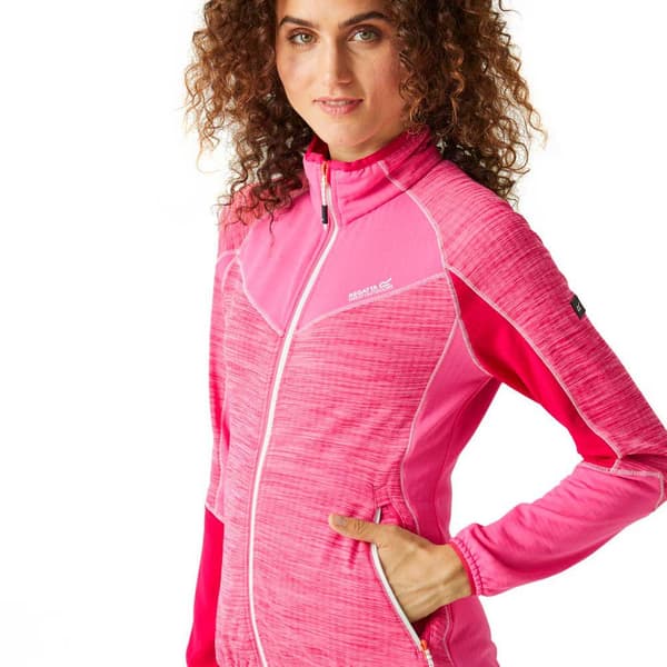 Regatta Fleece Med Fuld Lynlås Hepley Ii Rosa 8 Kvinde