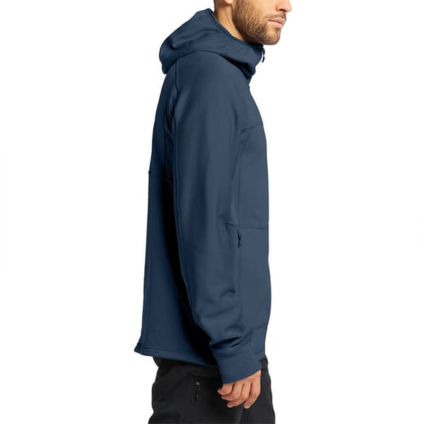 Haglofs Full Dragkedja Fleece Betula Blå L Man