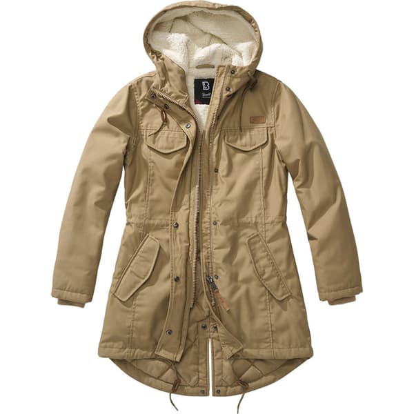 Brandit Parkas Marsh Lake Brun XL Kvinna