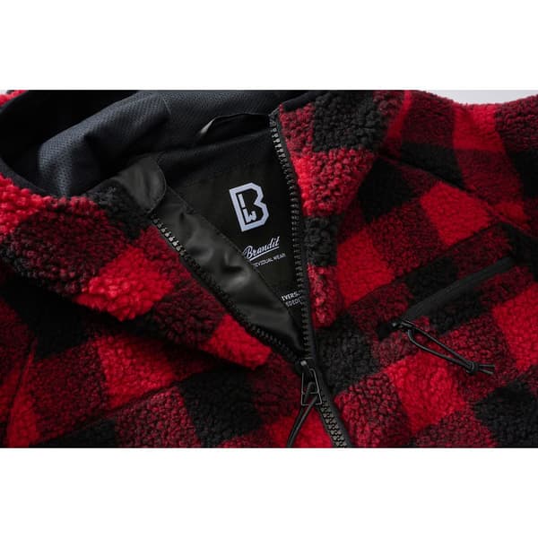 Brandit Jacka Teddy Worker Röd 4XL Man