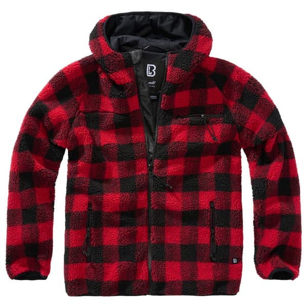 Brandit Jacka Teddy Worker Röd 4XL Man