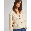 Miniatyrbillede 1 af 6: Pepe Jeans Cardigan Grace Beige M Kvinde
