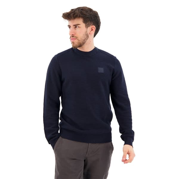 Boss Sweater Anion Blå M Mand
