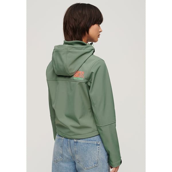 Superdry Takki Soft Shell Trekker Vihreä M Nainen