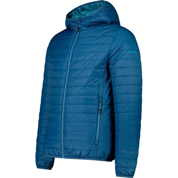 Cmp Jakke Fix Hood 34z5107 Blå M Mand