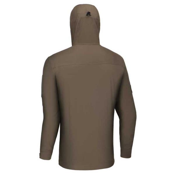 Outrider Tactical Windblock Hoody Flex Ruskea XL Mies