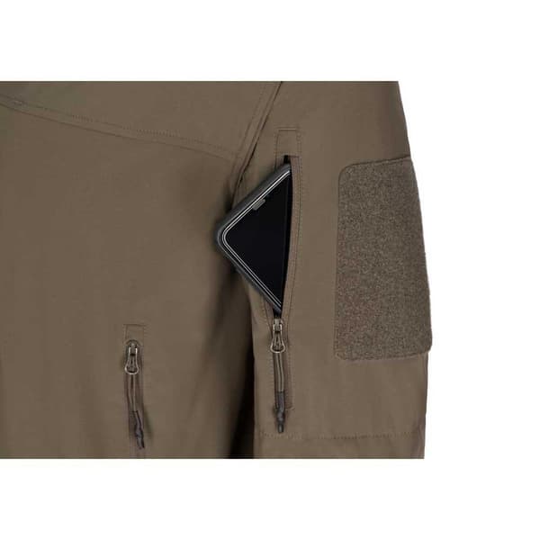 Outrider Tactical Windblock Hoody Flex Ruskea XL Mies