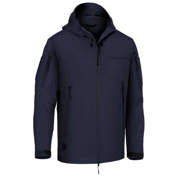 Outrider Tactical Hoody Jacka Soft Shell Blå M Man