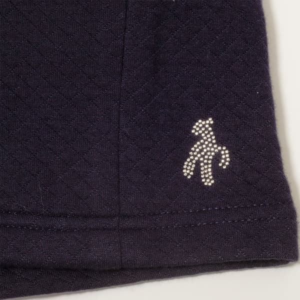 Green Lamb Jacquard Quiltet Jakke Nina  S