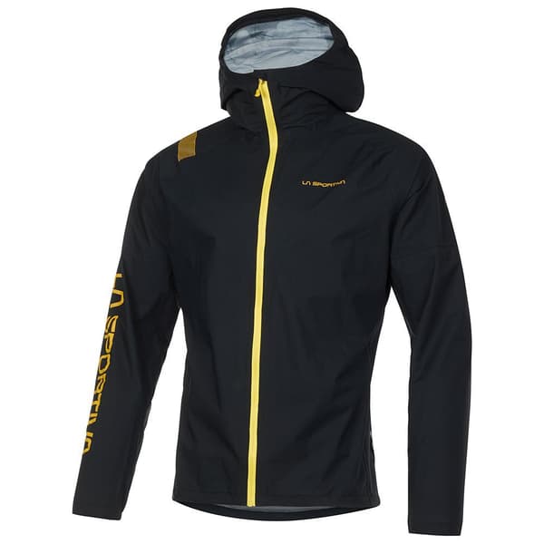 La Sportiva Jakke Pocketshell Sort L Mand