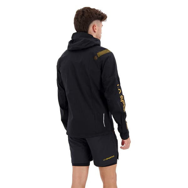 La Sportiva Jakke Pocketshell Sort L Mand