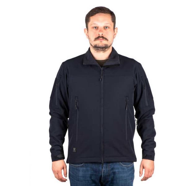 Outrider Tactical Jacka Soft Shell Blå L Man