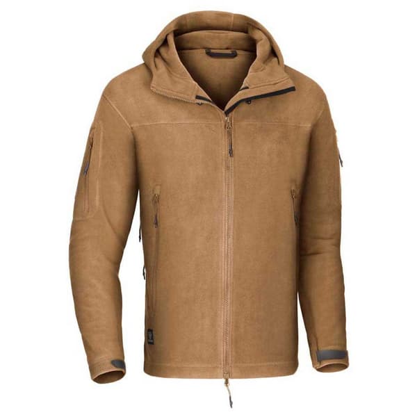 Outrider Tactical Windblock Fleece Hættetrøje Brun M Mand