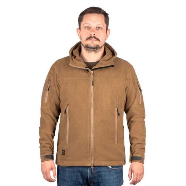 Outrider Tactical Windblock Fleece-huppari Ruskea M Mies