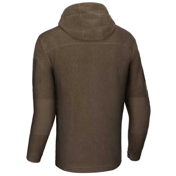 Outrider Tactical Windblock Fleece Hoody Brun M Man