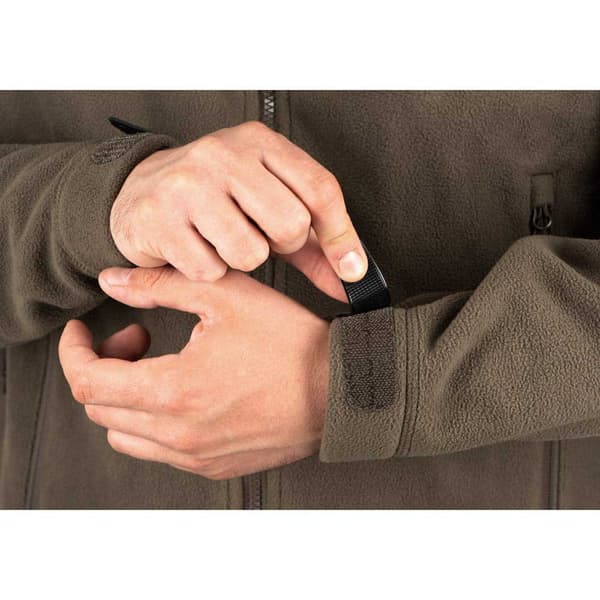 Outrider Tactical Windblock Fleece Hoody Brun M Man