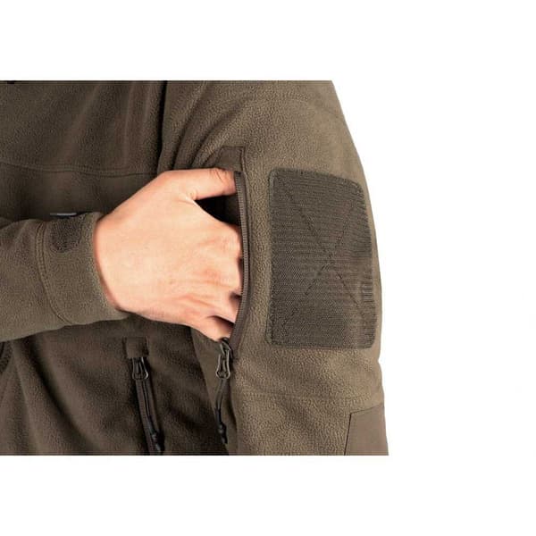 Outrider Tactical Windblock Fleece Hoody Brun M Man