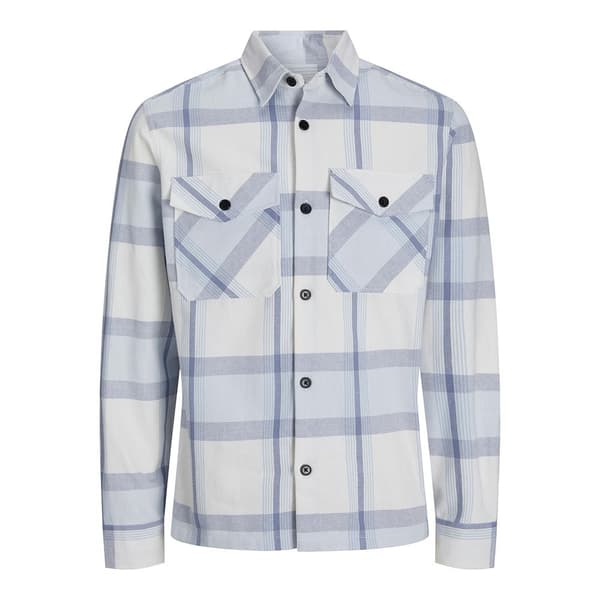 Jack & Jones Overshirt Croy Spring Check Hvid S Mand