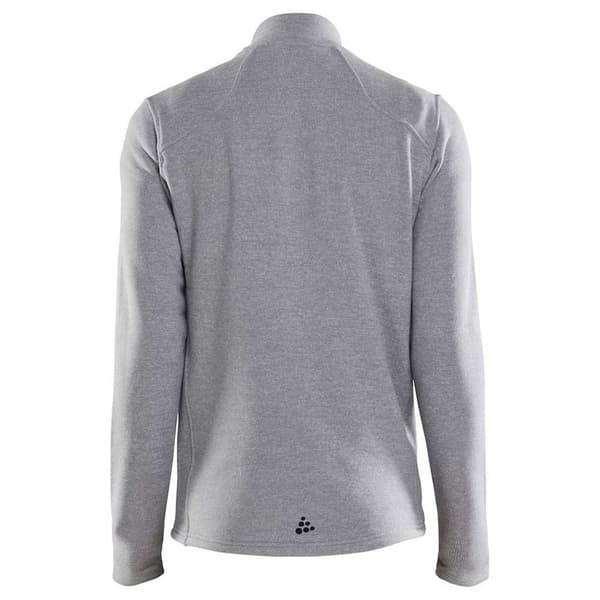 Craft Fleece Med Fuld Lynlås Adv Explore Heavy Grå M Mand