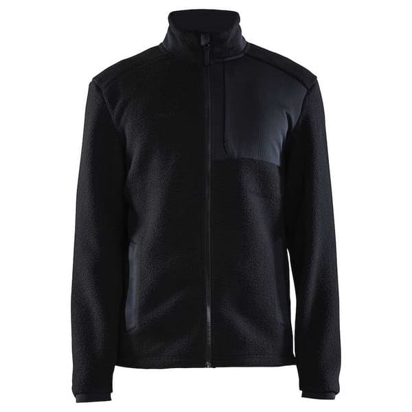 Craft Fleece Med Fuld Lynlås Adv Explore Pile Sort L Mand