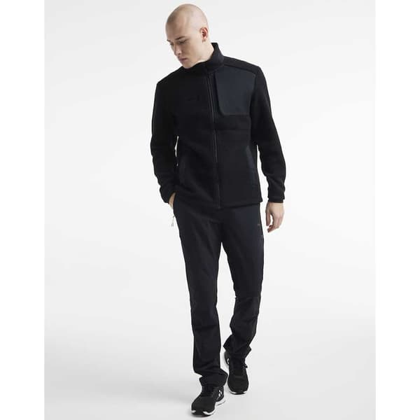 Craft Fleece Med Fuld Lynlås Adv Explore Pile Sort L Mand