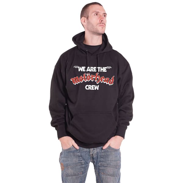 Motorhead Crew Band Logo Pullover Hoodie