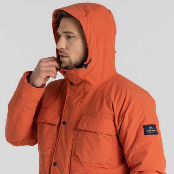 Craghoppers Hættejakke Shores Orange 2XL Mand