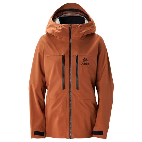 Jones Shralpinist Stretch Genbrugsjakke Brun S Kvinde