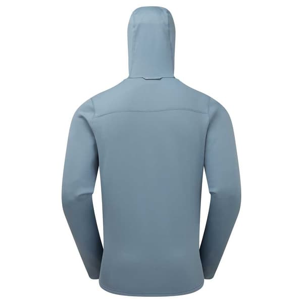Montane Full Dragkedja Fleece Fury Blå M Man