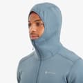 Miniatyrbild 6 av 8: Montane Full Dragkedja Fleece Fury Blå M Man
