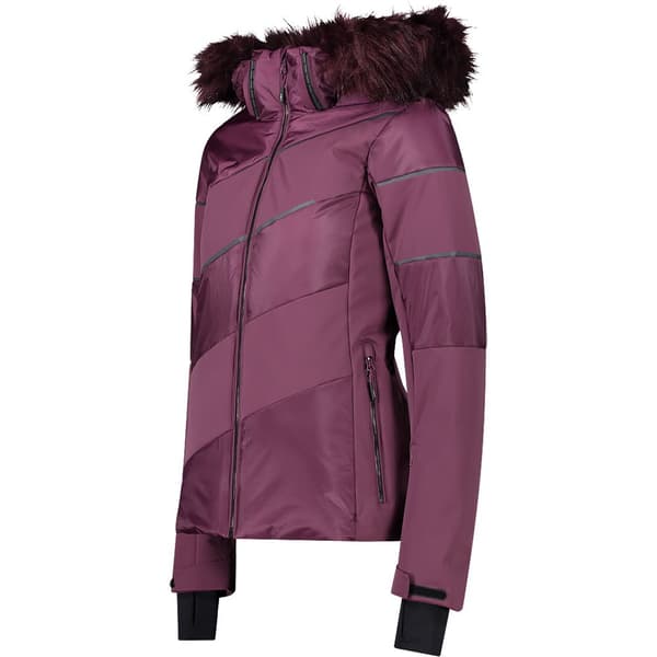 Cmp Jacka Zip Hood 31w0276f Lila XL Kvinna
