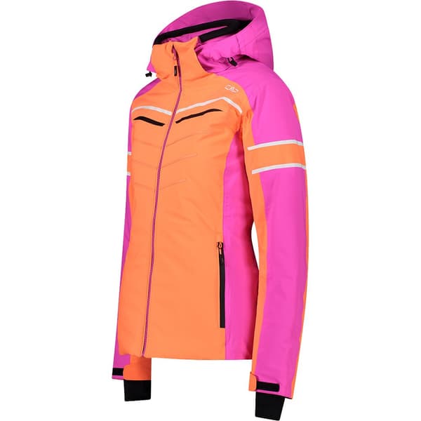Cmp Jacka Zip Hood 31w0216 Rosa XS Kvinna