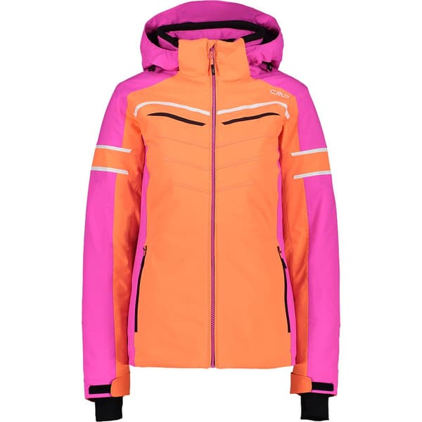 Cmp Jacka Zip Hood 31w0216 Rosa XS Kvinna