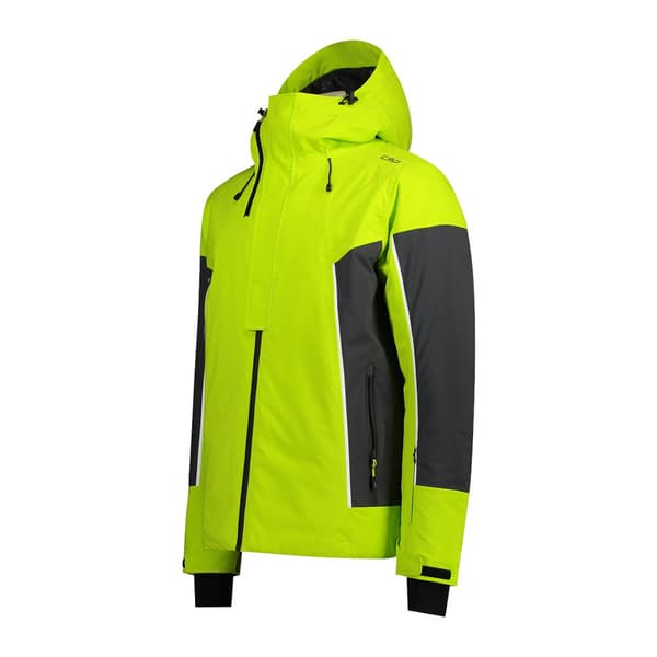 Cmp Jacka Fix Hood 31w0397 Gul 3XL Man