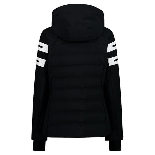 Cmp Jacka Zip Hood 32w0216 Svart 2XL Kvinna