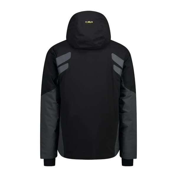 Cmp Jacka Fix Hood 31w0387 Svart 3XL Man