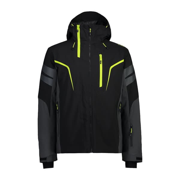 Cmp Jacka Fix Hood 31w0387 Svart 3XL Man