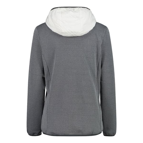 Cmp Fleece Hybrid Fix Hood 32h2026 Hvid XL Kvinde