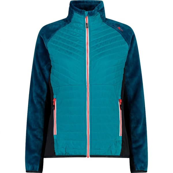 Cmp Fleece Hybrid 32p4286 Blå S Kvinde