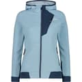 Miniatyrbillede 1 af 3: Cmp Fleece Fix Hood 32e2406 Blå M Kvinde