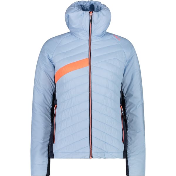 Cmp Jakke Fix Hood 32z4236 Blå M Kvinde