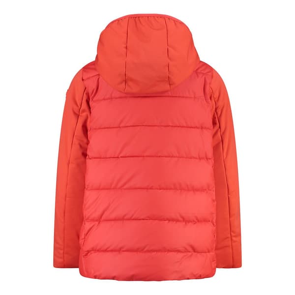 Cmp Jakke Long Fix Hood 32k1165 Orange 10 Years Dreng