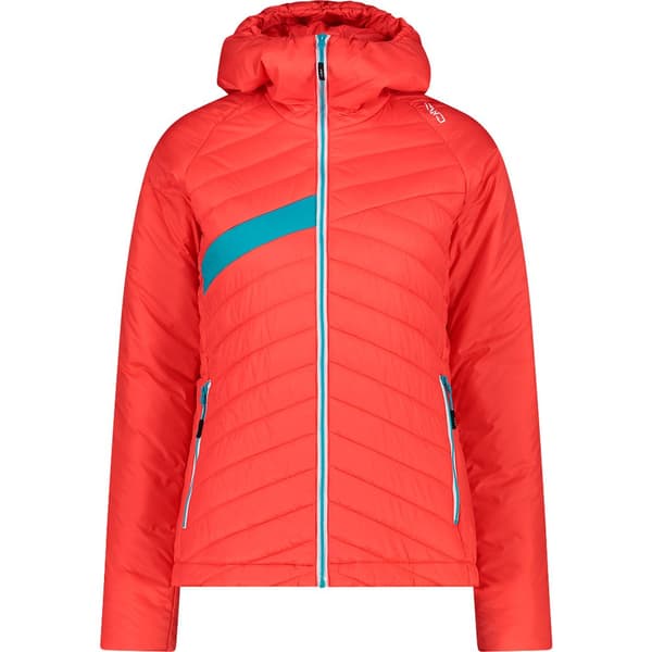 Cmp Jakke Fix Hood 32z4236 Orange M Kvinde