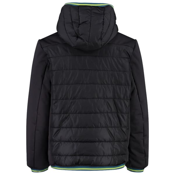 Cmp Jakke Fix Hood 32k1044 Sort 6 Years Dreng