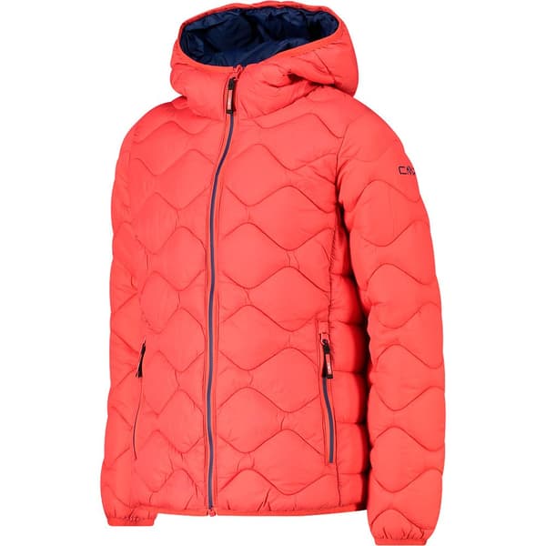Cmp Jakke Fix Hood 32z1115 Orange 14 Years Dreng