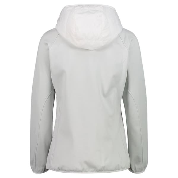 Cmp Jakke Hybrid Fix Hood 32e2136 Grå L Kvinde